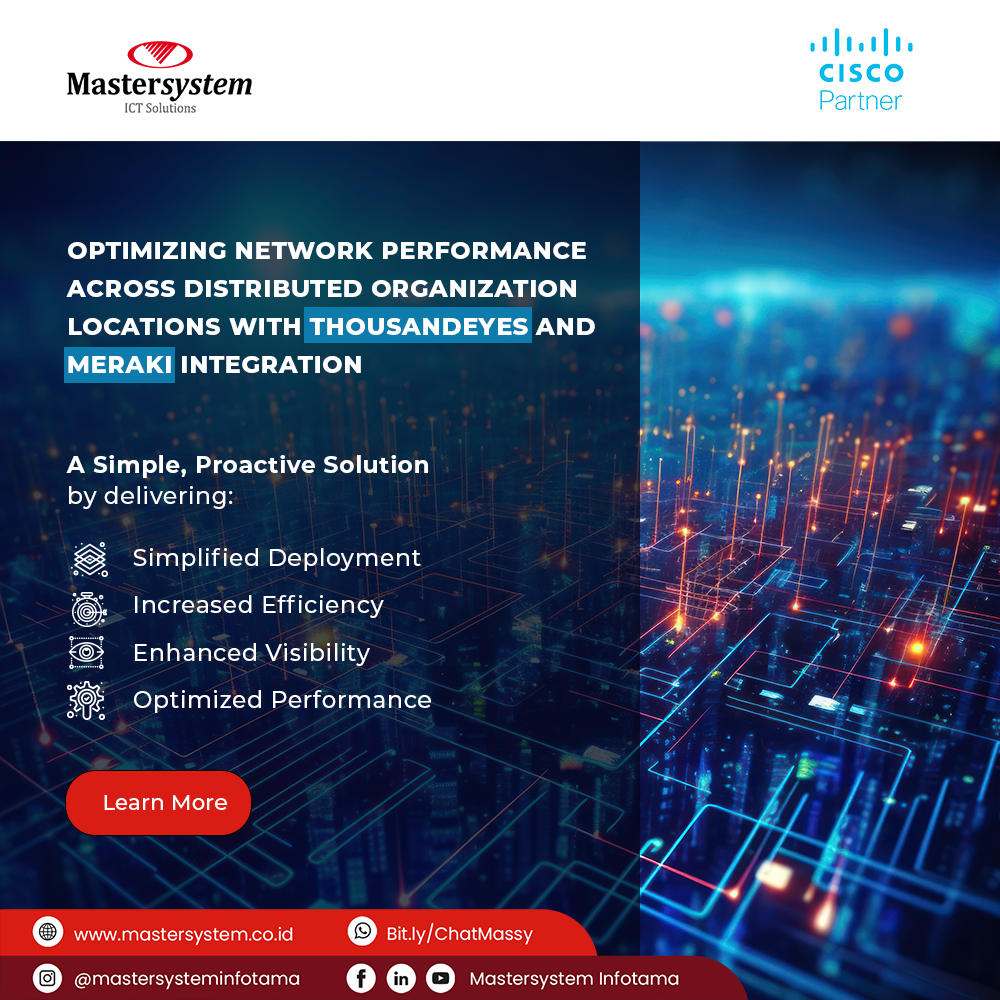 Optimize Network Performance with Cisco ThousandEyes and Meraki Integration