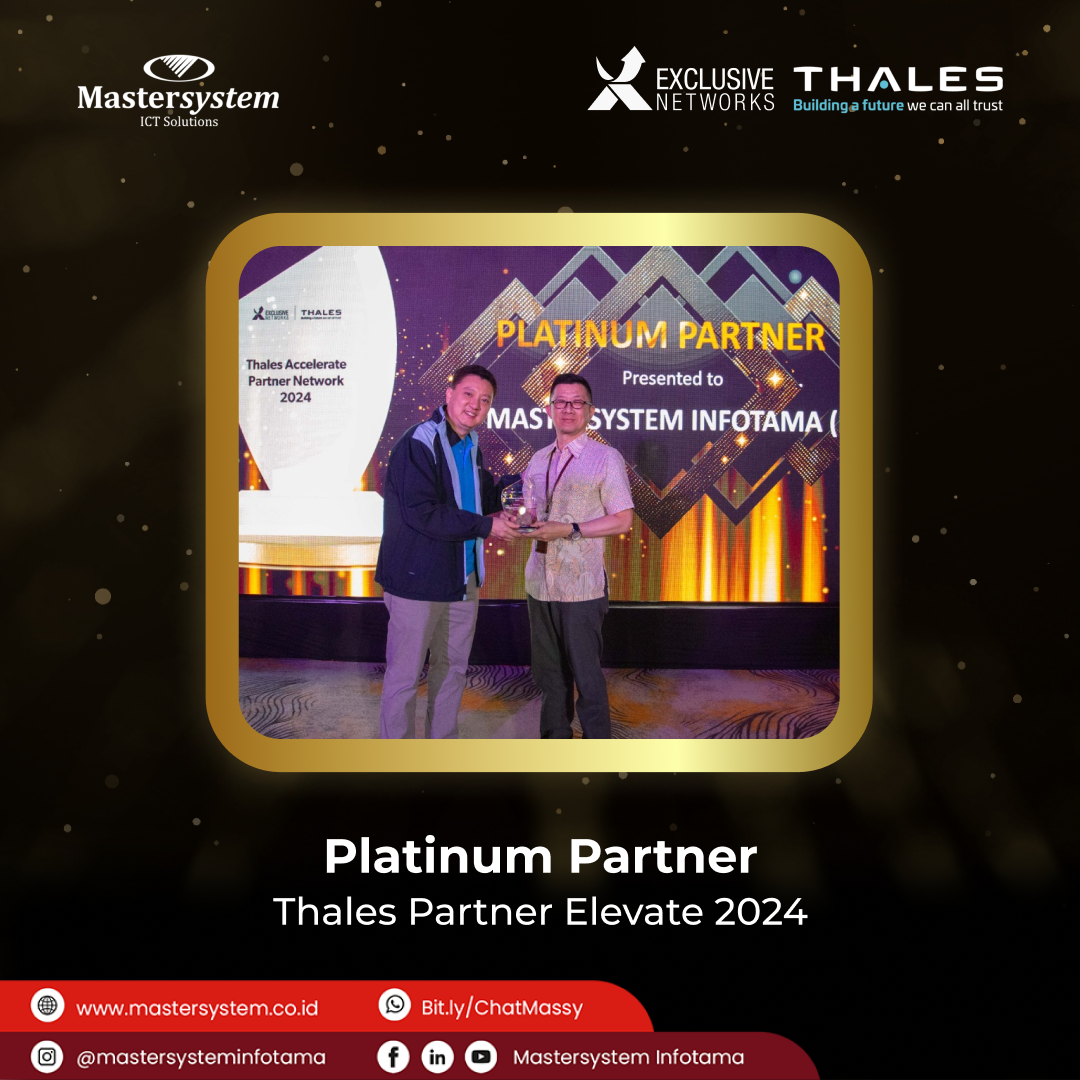 Elevating to Platinum Partner Level, Mastersystem and Thales Strengthen Collaboration in Technology Security Solutions.