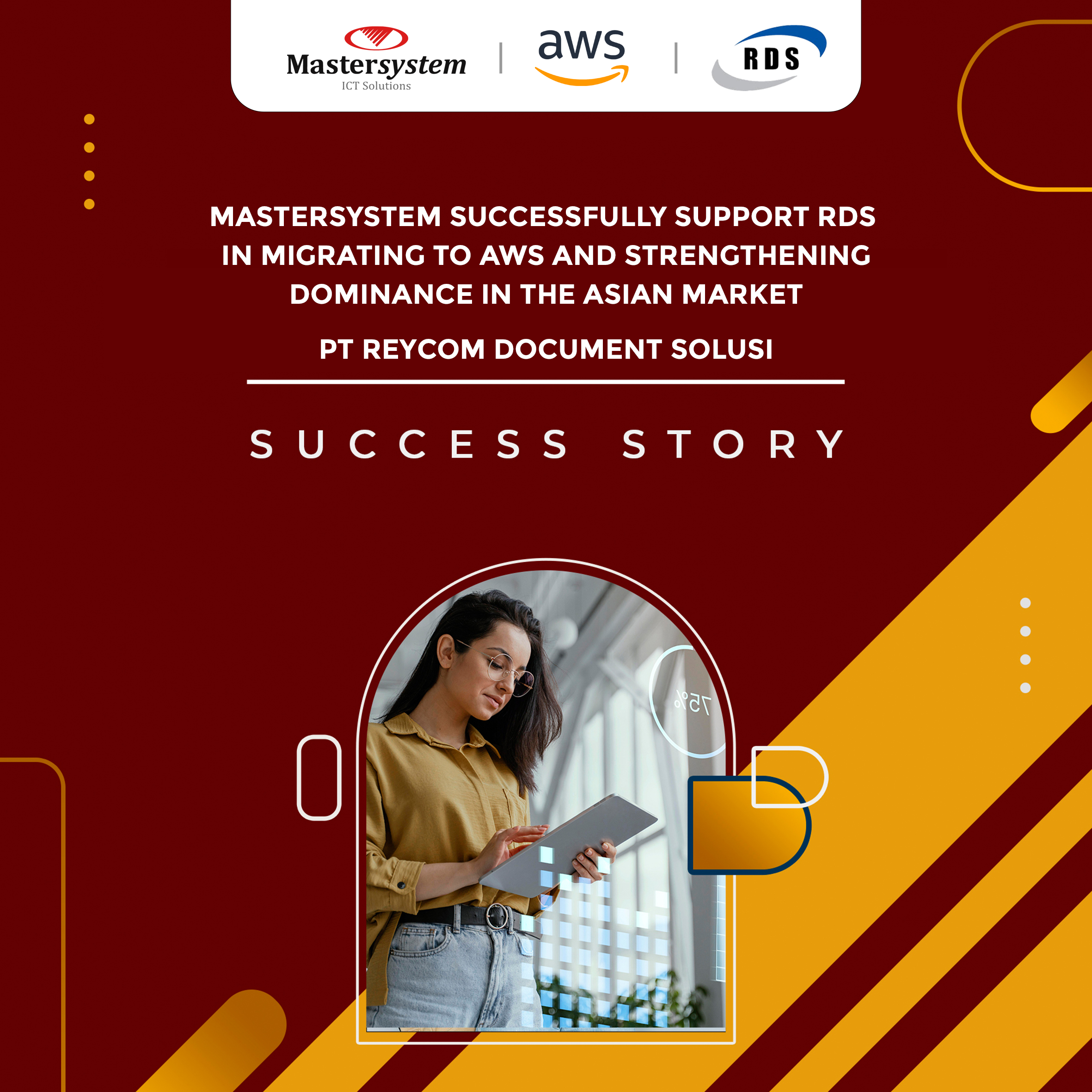 Mastersystem Successfully Support RDS in Migrating to AWS and Strengthening Dominance in the Asian Market