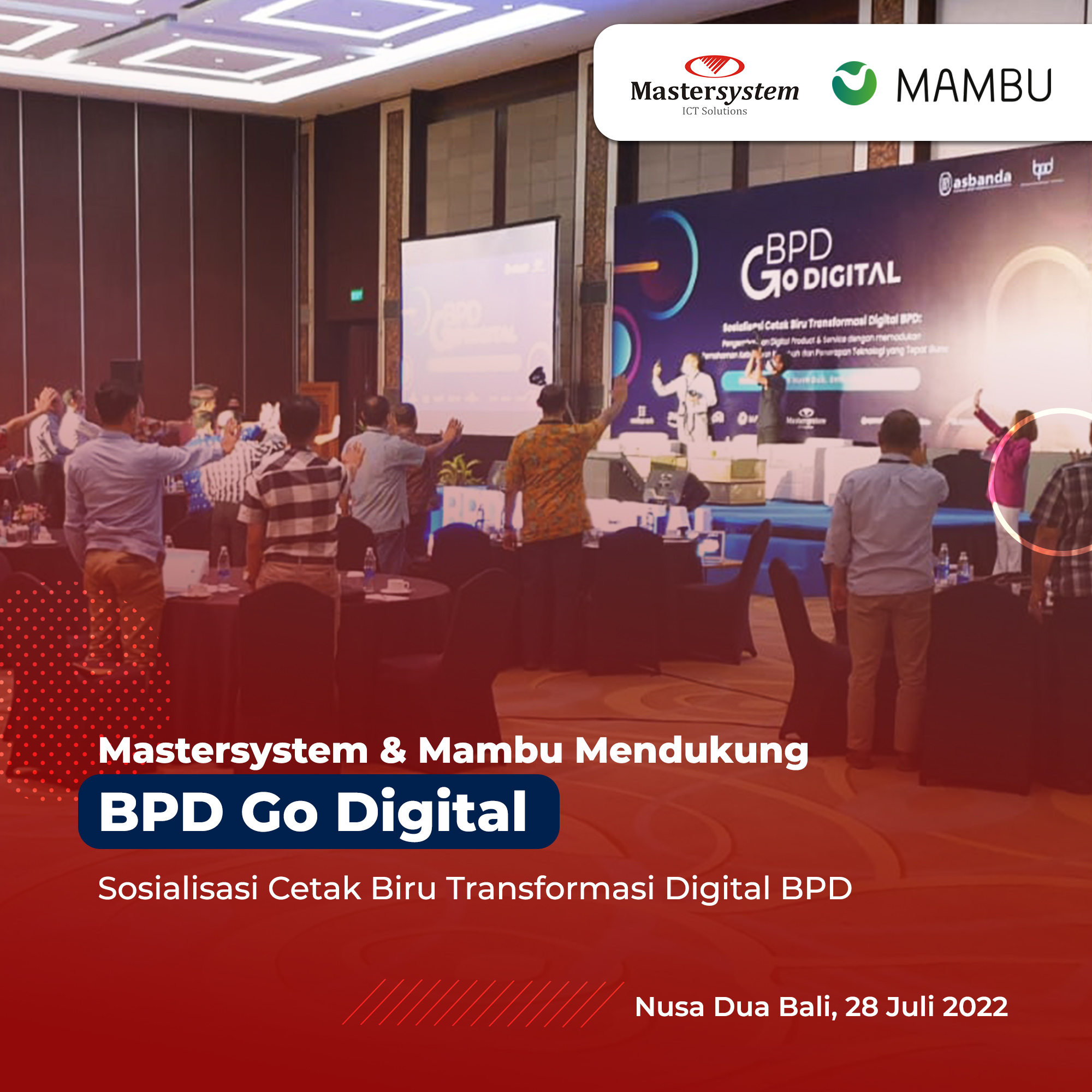 Mastersystem and Mambu Supported BPD Go Digital Conference