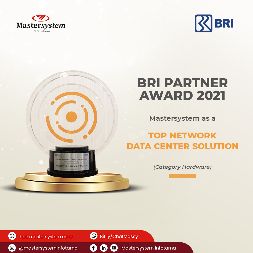 Bank Rakyat Indonesia (BRI) Akui Mastersystem sebagai Top Network Data Center Solution