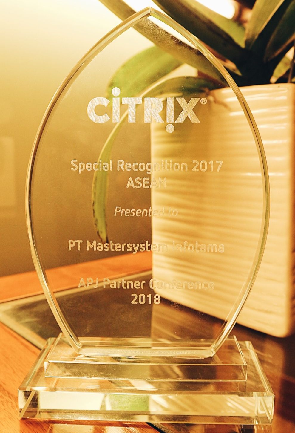 Mastersystem Infotama - Special Recognition 2017 ASEAN