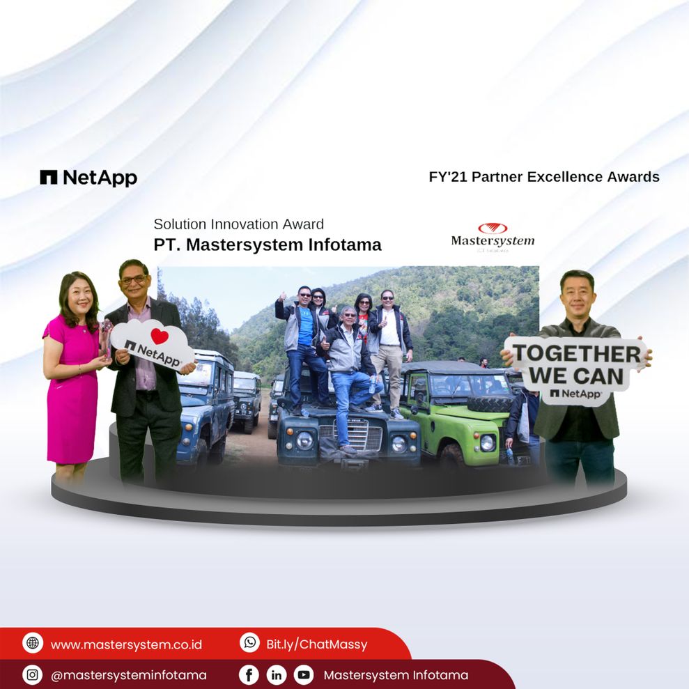 Mastersystem Receives NetApp Solution Innovation Partner Awards in APAC for FY 21